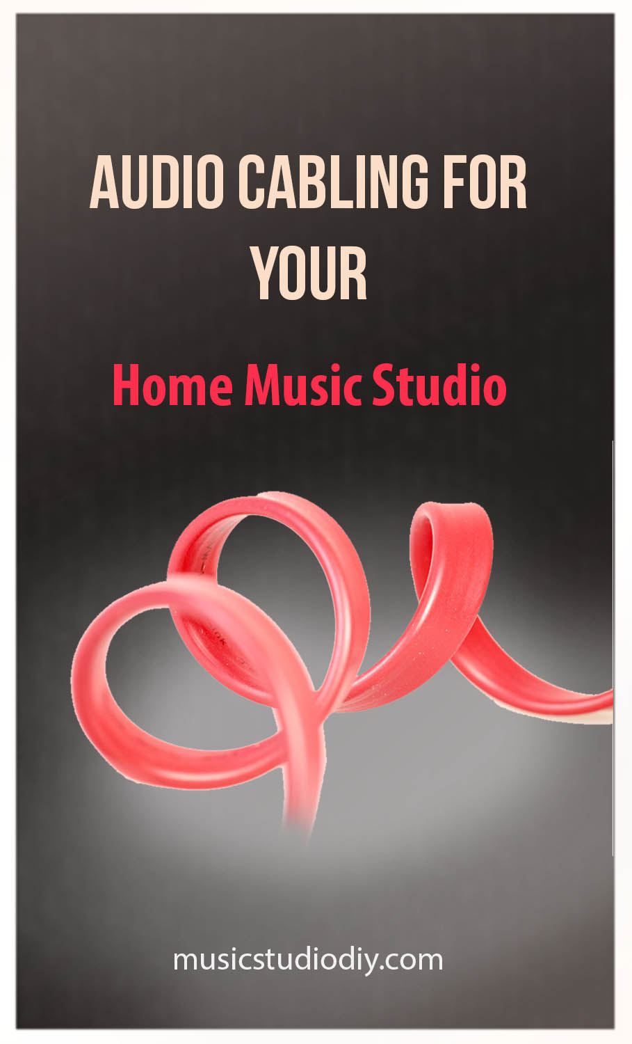 Audio Cables for Home Music Studios